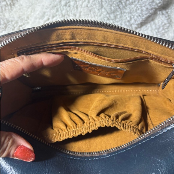 Elegant Navy Blue Patricia Nash Small Women's Crossbody Bag - Picture 10 of 13